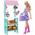 Barbie Farmers Market Playset, Barbie Doll (Blonde), Stand, Register & Accessories Perspective: left