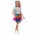Mattel Barbie® Leopard Rainbow Hair Doll Perspective: left