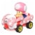 Mattel® Hot Wheels® Mario Kart™ Toadette Birthday Girl Toy Vehicle Perspective: left