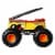 Hot Wheels Monster Trucks 5 Alarm - 1:24 Scale Oversized - Yellow/Red Perspective: left
