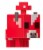 Minecraft Mini Piglin Figurine Perspective: left