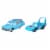Disney Pixar Cars 3, Mrs. The King & Strip Weathers 2-Pack, 1:55 Scale Die-Cast Perspective: left