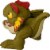 Mattel JURASSIC WORLD UNCAGED™ WILD POP UPS Dilophosaurus Perspective: left