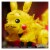 Mega Pokemon Motion Pikachu Toy Perspective: left