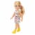 Mattel Barbie® Chelsea Blonde Hair Rainbow Dress Doll Perspective: left