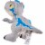 Mattel® Jurassic World Small Sound Velociraptor Plush - Blue Perspective: left