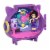 Polly Pocket Pet Connects Stackable Owl Compact Playset Perspective: left