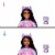 Mattel® Barbie® Cutie Reveal Snowflake Sparkle Doll Perspective: left