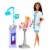Mattel Barbie® You Can Be Anything™ Brunette Dentist Doll With Child Doll Set Perspective: left