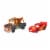 Disney Cars Diecast 2-Pack 1:55 Scale Road Trip Mater and Road Trip Lightning McQueen Perspective: left