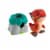 Fisher-Price Squish Bunch Dinosaurs Carnotaurus Perspective: left
