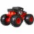 Hot Wheels Monster Trucks Bone Shaker, 1:24 Scale Die-Cast Toy Truck with Giant Wheels Perspective: left