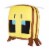 Mattel Minecraft Cuutopia™ Bee Abeille Plush Perspective: left