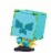 Minecraft Flippin Figs™ Creeper Charged Creeper Action Figure Perspective: left