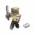 Mattel Minecraft Husk Zombie Action Figure Perspective: left