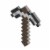 Mattel® Minecraft Role-Play Iron Pickaxe Perspective: left