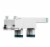 Mattel Minecraft Arctic Fox Action Figure Perspective: left