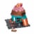 Hot Wheels® City Downtown Ice Cream Swirl™ Toy Car Playset Perspective: left