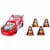 Mattel® Disney and Pixar Cars Global Racers Cup Drift Race Lightning McQueen Perspective: left