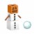 Mattel Minecraft Advent Calender Perspective: left