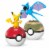 MEGA™ Pokémon Pikachu & Zubat Poké Balls Perspective: left