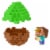 Mattel Minecraft Mini Mode Spawn Egg Figure Perspective: left
