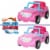 Mattel® Barbie Mini BarbieLand Doll and Vehicle Perspective: left