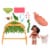 Mattel Moana 2 Sister Fashion Doll Playset Perspective: left