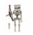 Mattel Minecraft Skeleton Figure Perspective: left