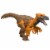 Mattel® Jurassic World Wild Roar Utahraptor Perspective: left