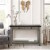 Lexicon Granby Wood 2 Drawer Console Table in Antique Gray Perspective: left