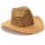Collection 18 Straw Cowboy Hat - Tan Perspective: left