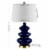 SAFAVIEH Brielle 26.5 Table Lamp | Navy | Perspective: left