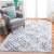 Martha Stewart Isabella Area Rug - Gray / Ivory Perspective: left