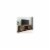 Home Square 2 Piece Set with Wood TV Stand and X Bookcase in Rustic Oak Perspective: left