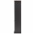 Bowery Hill Mid-Century Wood Wine Cabinet in Dark Grey and Oak Perspective: left