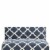 Bowery Hill Accent Slipper Chair in Blue Perspective: left