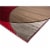 MDA Home Rhodes Red Contemporary Polypropylene Area Rug - 2'5  x 3'9 Perspective: left