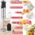 Zulay Kitchen Immersion Hand Blender 500W - Black Perspective: left
