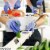 Zulay Kitchen Cut Resistant Gloves Food Grade Level 5 Protection - Drak Blue Perspective: left