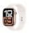 Apple Watch Series 10 46mm Rose Gold Aluminum Case with Light Blush Sport Band Perspective: left