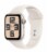 Apple Watch SE - Starlight Aluminum Case with Starlight Sport Band Perspective: left