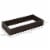 4' x 2' Raised Garden Bed, Plastic Open Planter Box, Veggie Cultivation, Brown Perspective: left