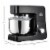 Electric Standing Stainless Steel Mixer w/ 6 QT Bowl, Beater & Dough Hook, Black Perspective: left