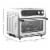 21 QT Air Fryer Toaster Convection Oven w/ Broil, Toast, Thaw & Dehydrator Perspective: left