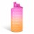 Manna Dual Lid Bottle - Pink Ombre Perspective: left
