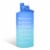 Manna Dual Lid Bottle - Blue Ombre Perspective: left