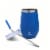 Manna Wine Tumbler - Blue Perspective: left
