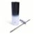 Manna™ Stainless Steel Skinny Tumber - Black Ombre Perspective: left
