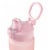Manna™ Push™ Plastic Bottle Pink Perspective: left